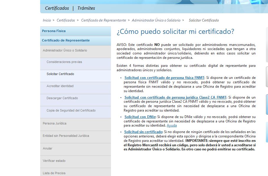 certificado