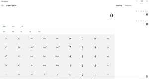 Calculadora Windows 10
