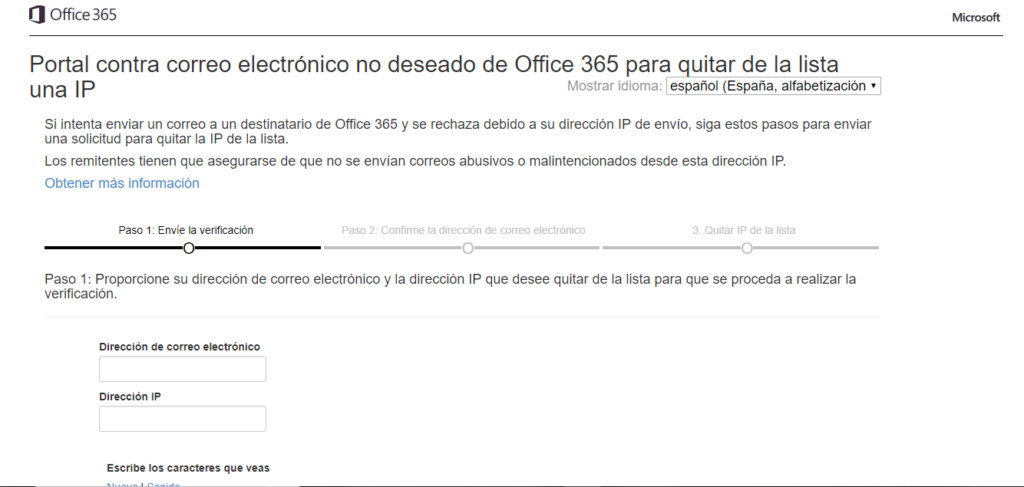 Quitar una IP de la lista de remitentes bloqueados de Office 365 - SmythSys  IT Consulting