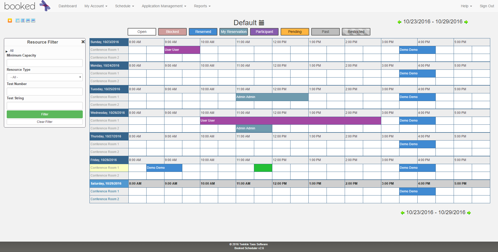 Booked Aplicaci n Web Opensource Para Gestionar Reservas De Recursos