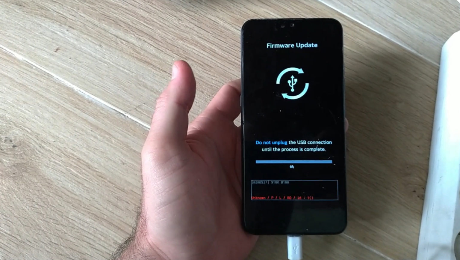 SOLUCIÓN a LG Firmware update. Do not unplug the USB connection until